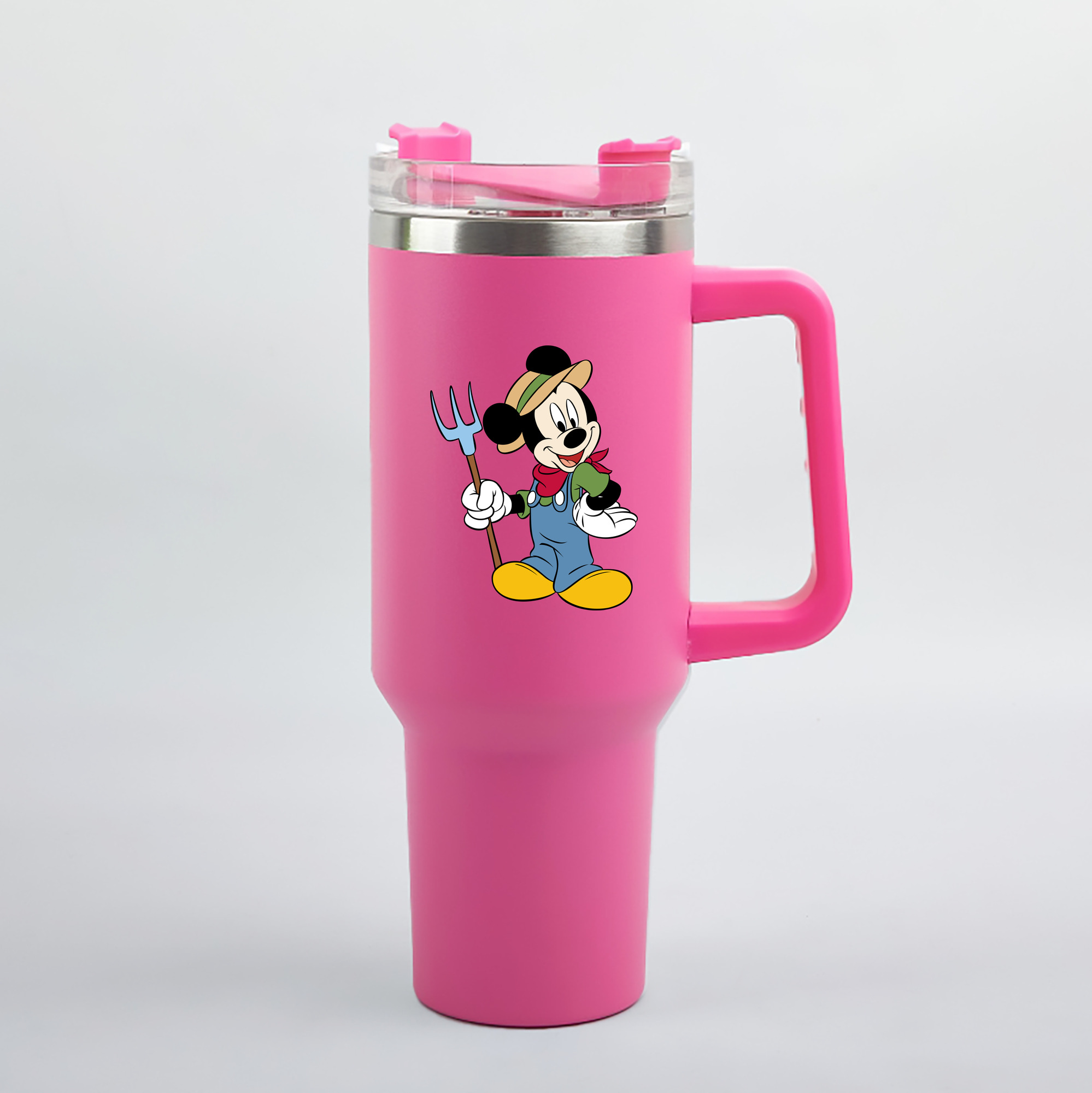 （画像用） ミッキーマウス Mickey Mouse 1200mL車用タンブラー（カラープリント）